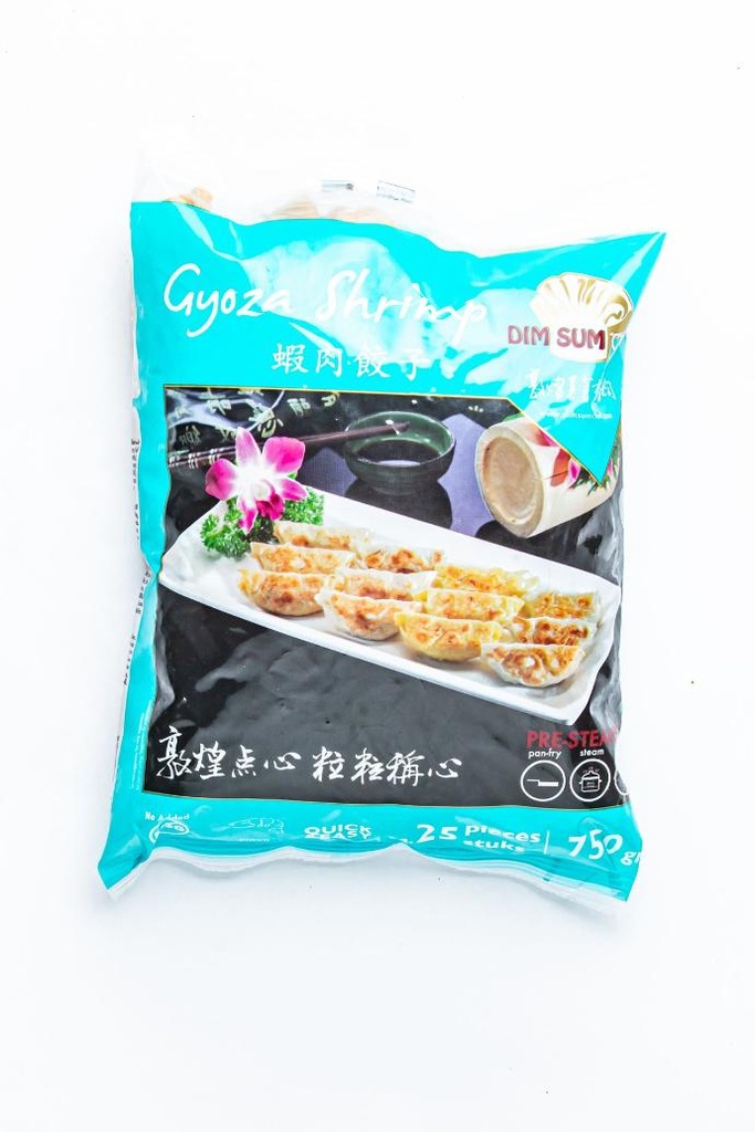 Gyoza Shrimp 25pcs (Dim Sum Chef)750gm