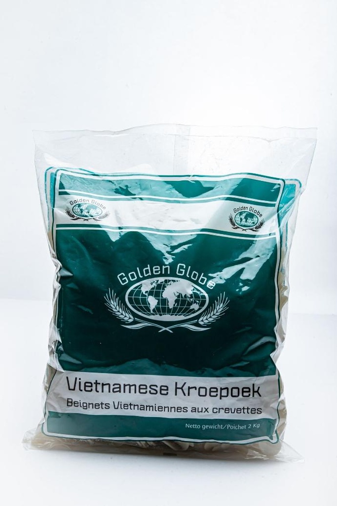 Vietnam Prawn Crackers (Golden Globe) 2kg**PRO