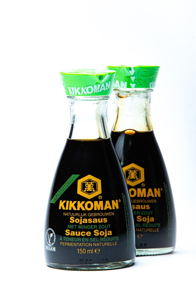 Kikkoman Less Salt Soy Sauce,150ml