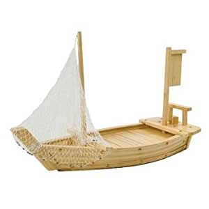 Bamboo Sushi Boat 80cm (80cm x 27.5cm)