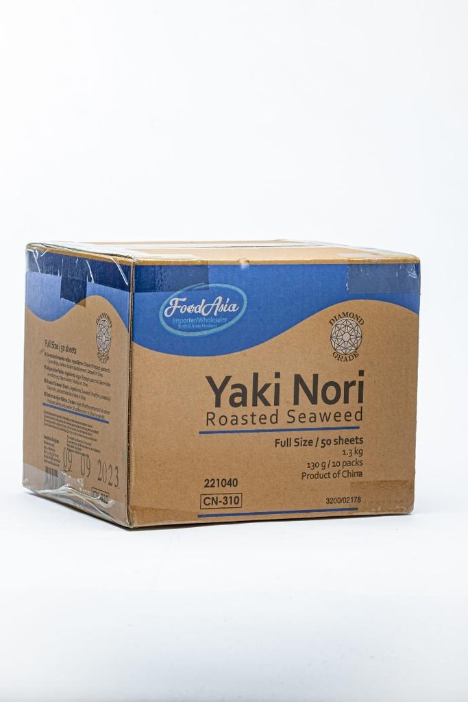 Yaki Nori Roasted Diamond, Full 50 Pcs (Foodasia)