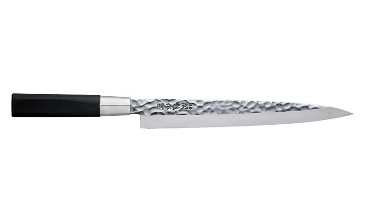 Knife Stainless Steel Sashimi Yanagi 21cm Hammered