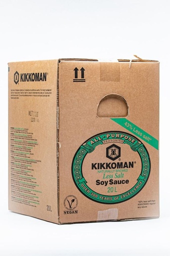 Kikkoman Less Salt Soy Sauce(20L) *promo*