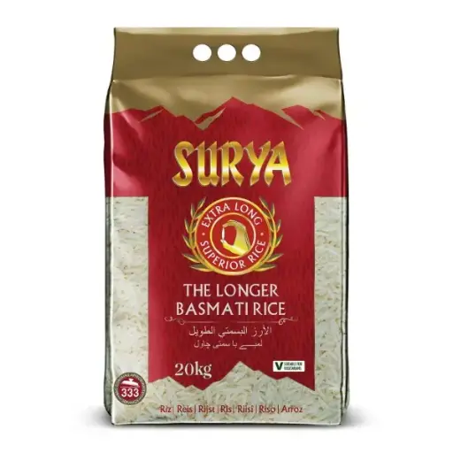 SURYA EXTRA LONG BASMATI RICE 20kg *promo*